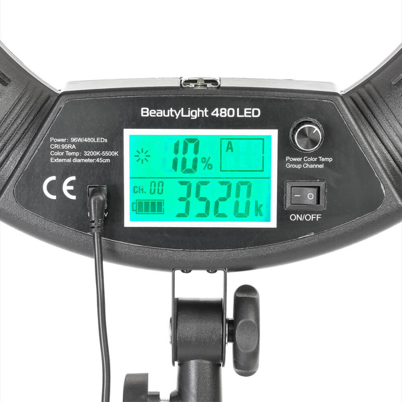 Falcon Eyes BeautyLight 480 LED кольцевой осветитель