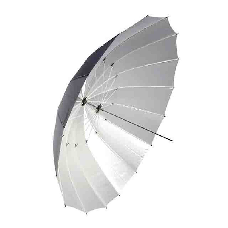 Fotokvant U-101W-16 зонт белый на отражение 101 см 16-спицевый