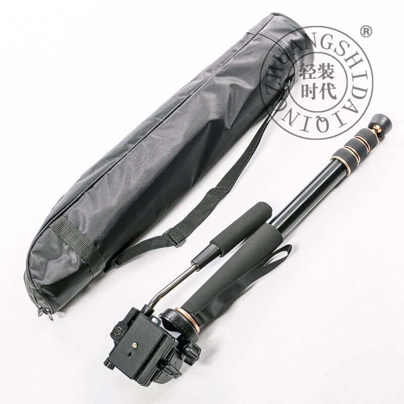 QZSD Q228 черный монопод с видеоголовой 160 см для средних и тяжелых камер