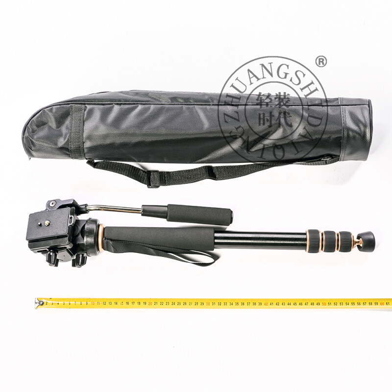 QZSD Q228 черный монопод с видеоголовой 160 см для средних и тяжелых камер