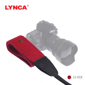 Lensgo LS-01K ремень для фотоаппарата красный