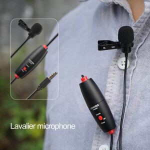 Lensgo LYM-DM1 Double двойной всенаправленный петличный микрофон