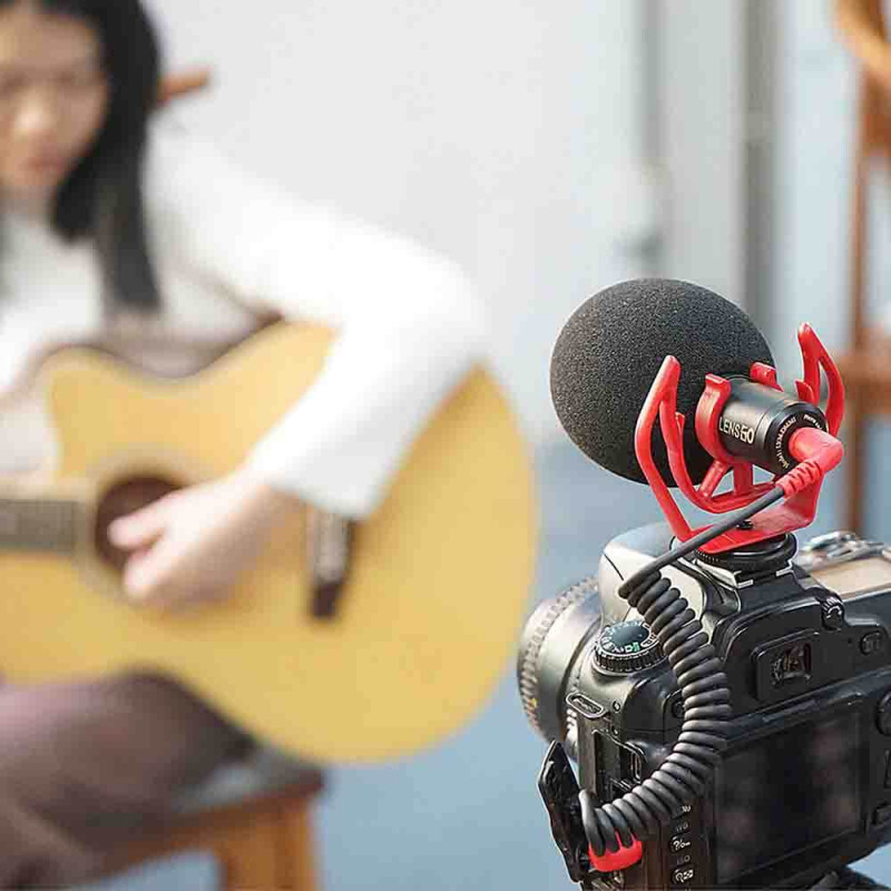 Lensgo LYM-DMM1 универсальный кардиоидный микрофон для камеры