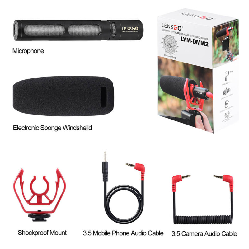 Lensgo LYM-DMM2 универсальный кардиоидный микрофон