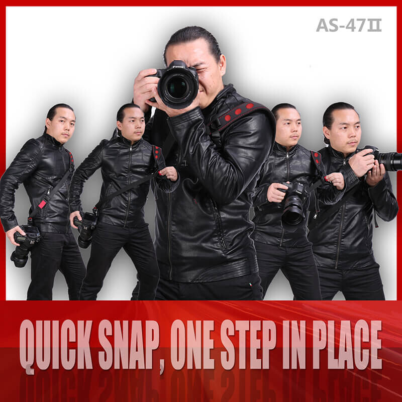 Lynca AK-47II ремень черный с площадкой для фотоаппарата