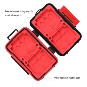 Lynca KH6 Black кейс для карт памяти черный