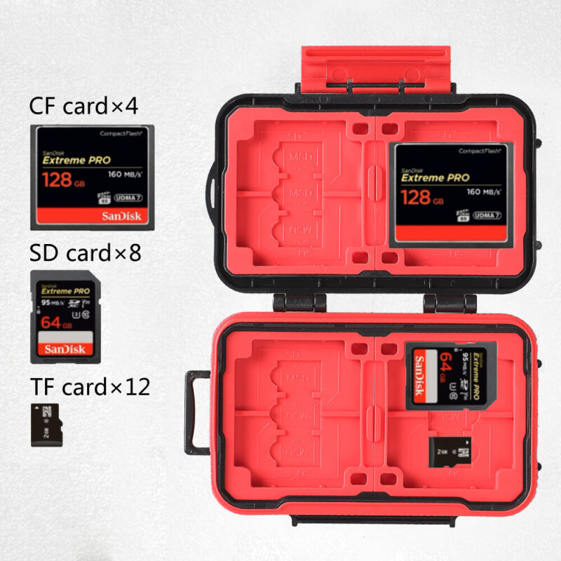 Lynca KH6 Black кейс для карт памяти черный