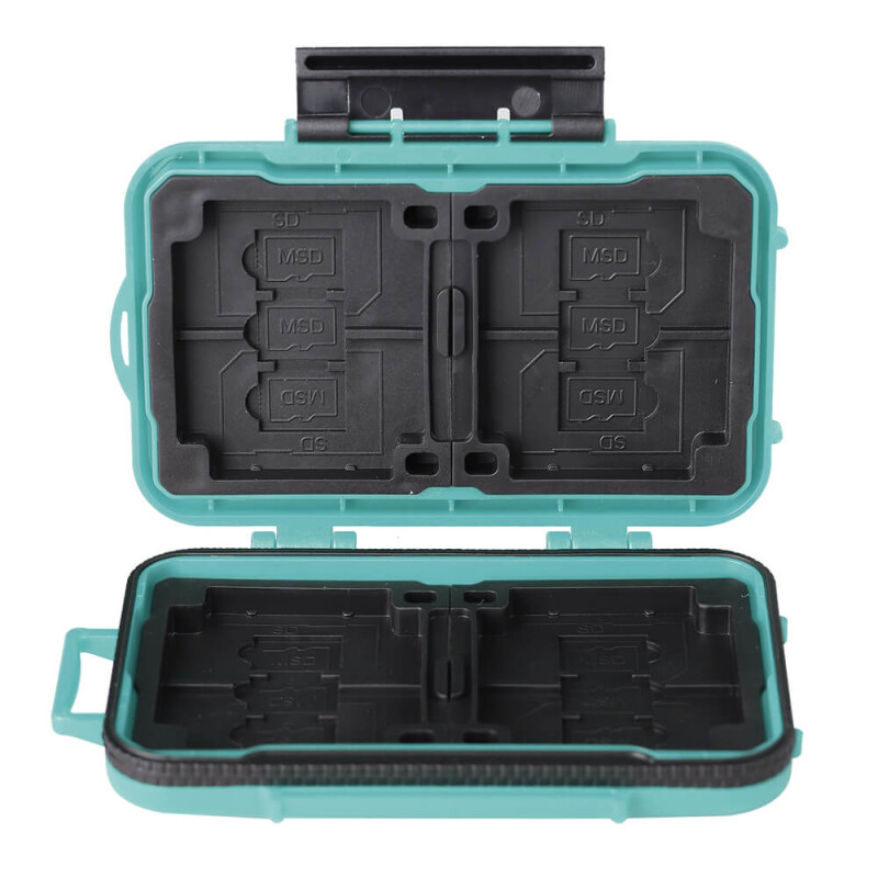 Lynca KH6 Green кейс для карт памяти зеленый