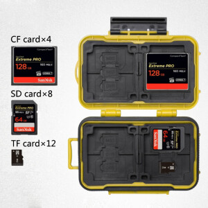 Lynca KH6 Yellow кейс для карт памяти желтый