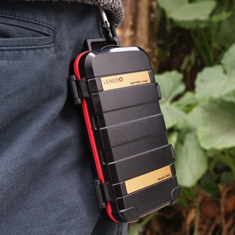 Lensgo D850 кейс для карт памяти и аккумуляторов