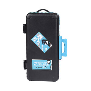 Lensgo D950 OBlue кейс для карт памяти и аккумуляторов голубой