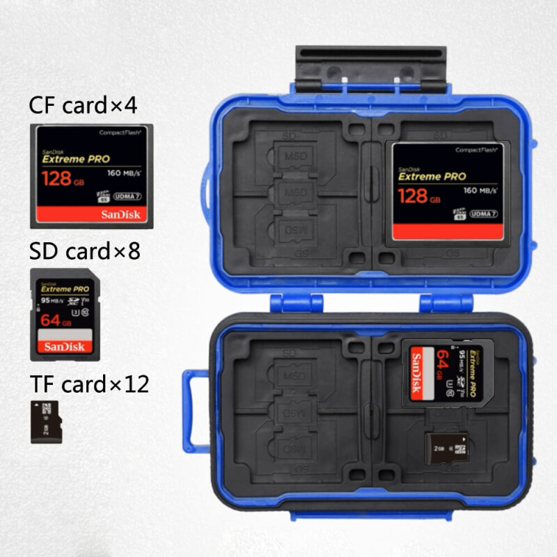 Lynca KH6 Blue кейс для карт памяти синий