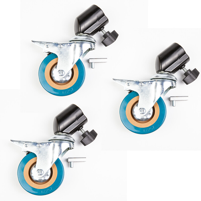 Fotokvant LSC-22 Wheel KIT набор колес для стойки с креплением 22 мм