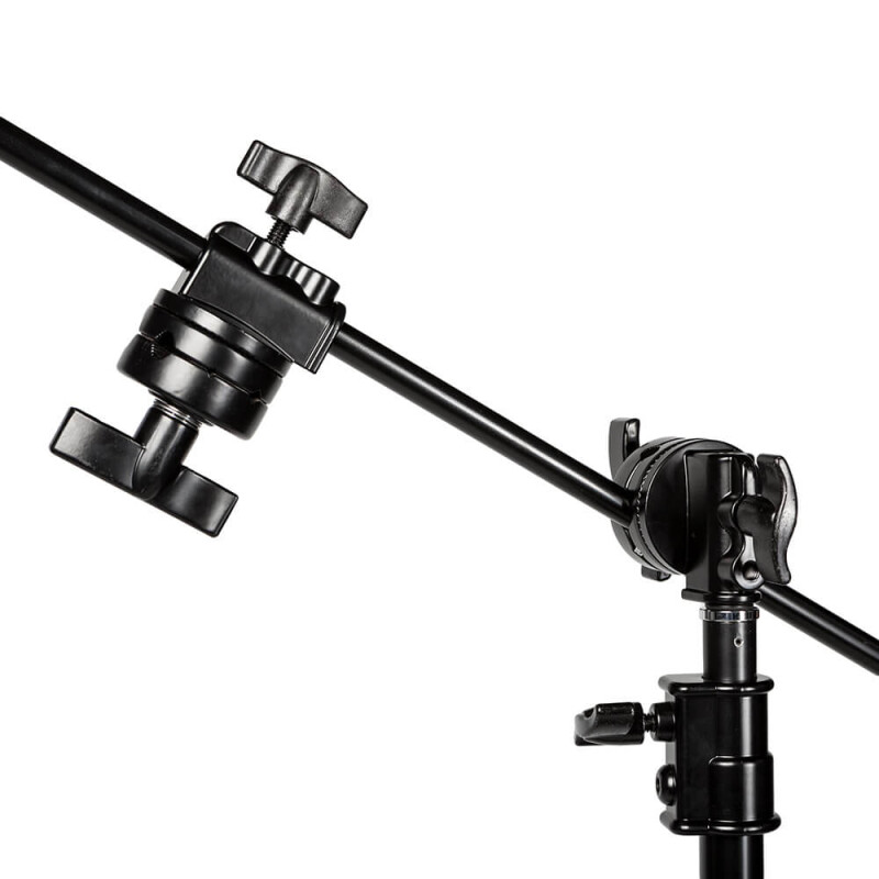 Fotokvant CS-3250T BLACK стойка для оборудования с штангой черная