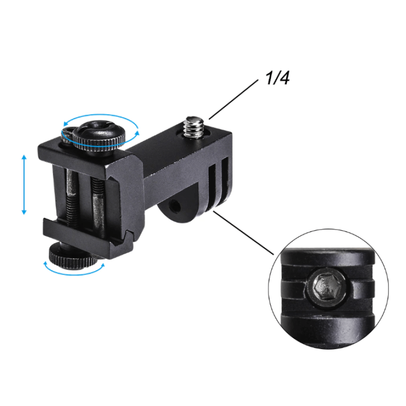 Fotokvant FLE-02 боковое крепление для экшн-камеры