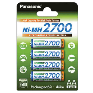 Panasonic AA 2700 4BP(BK-3HGAE/4BE) аккумулятор