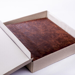 WALTHER FA-800-P Madrid фотоальбом 80 кремовых страниц 32x32 кожаный