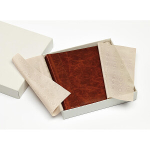 WALTHER FA-801-P Valencia фотоальбом 80 кремовых страниц 32x32 кожаный