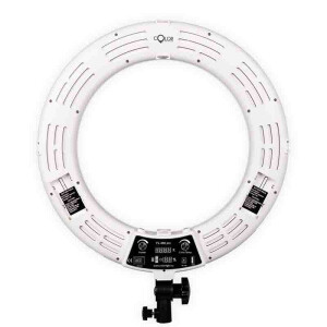 Color FL-480 pro KIT кольцевая светодиодная лампа белая со стойкой
