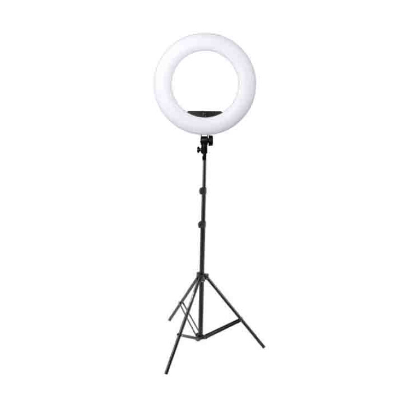 Fotokvant LED-480 RING KIT кольцевой светодиодный осветитель со стойкой