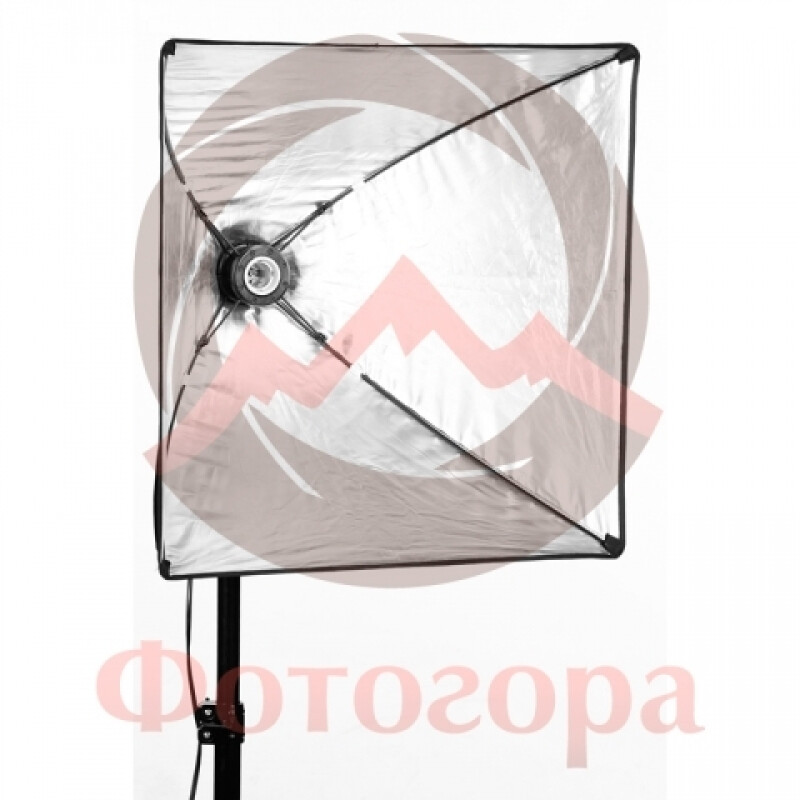 Fotokvant FL-1 KIT комплект постоянного света 200 вт с софтбоксом 50х70 см