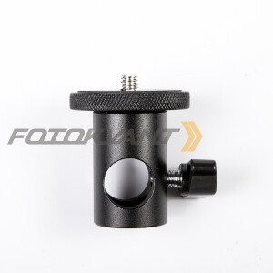 Fotokvant RFLH-27 адаптер- переходник со стойки 5/8 и на резьбу 1/4 дюйма для штативной головы