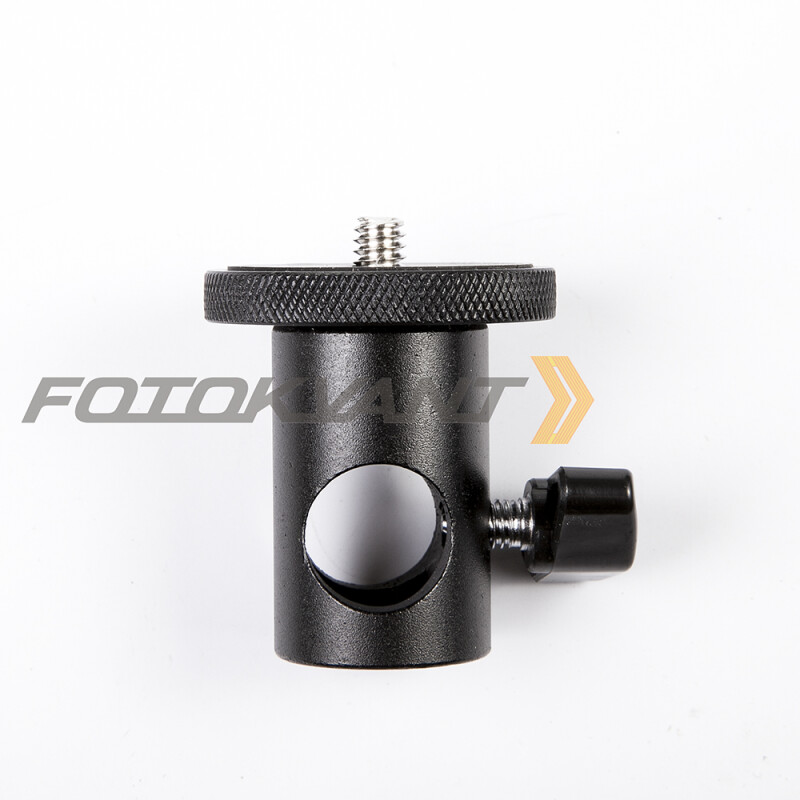 Fotokvant RFLH-27 адаптер- переходник со стойки 5/8 и на резьбу 1/4 дюйма для штативной головы