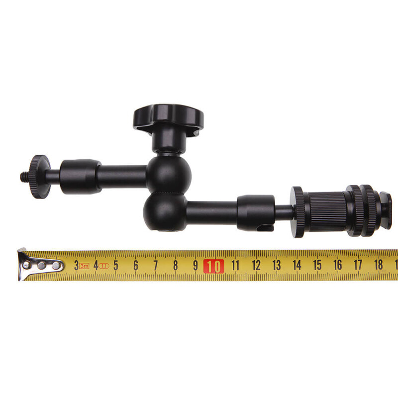 Fotokvant MA-07 кронштейн Magic Arm 7 дюймов для установки оборудования на фото- и видеокамеры