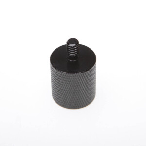 Fotokvant FLH-75-ALB переходник с резьбы 5/8 на 1/4 дюйма алюминиевый черный