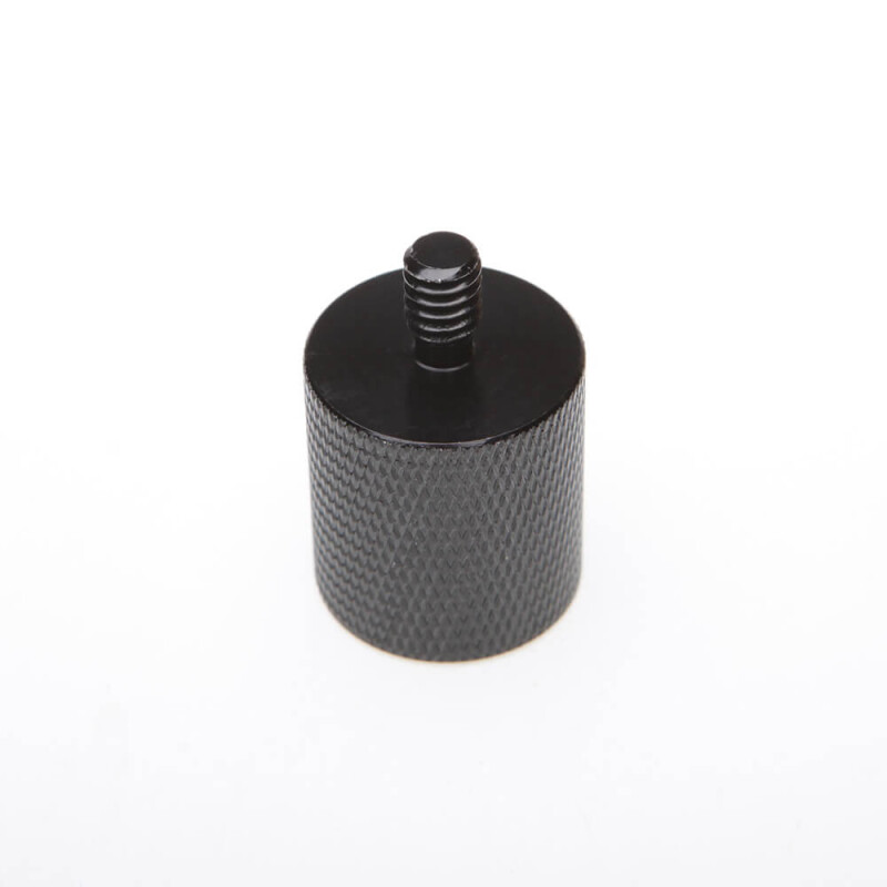 Fotokvant FLH-75-ALB переходник с резьбы 5/8 на 1/4 дюйма алюминиевый черный