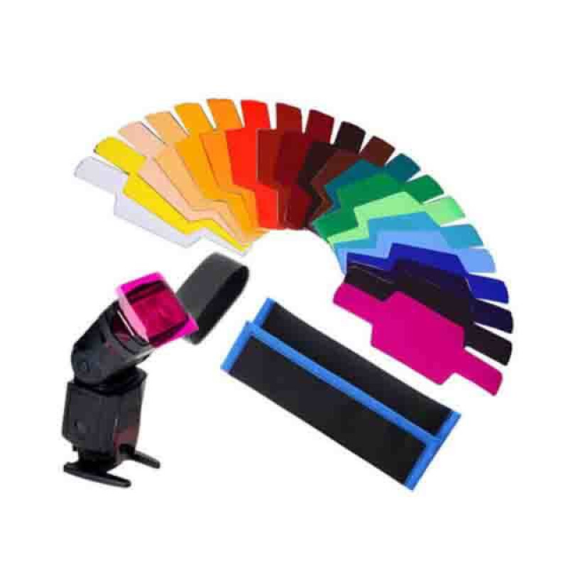 Fotokvant GEL-02 KIT with bag комплект гелевых фильтров 20 шт. в чехле для хранения