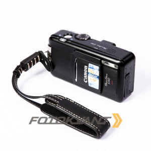 Fotokvant STR-49 ремень для фотоаппарата кистевой черный