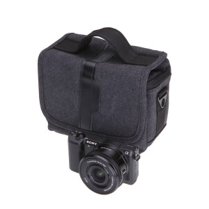 Fotokvant BBN-01 Dark Grey сумка поясная для фотоаппарата темно-серая