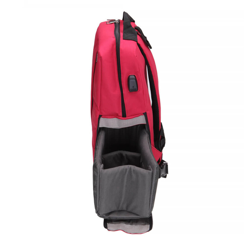 Fotokvant Backpack-01 Red рюкзак для камер и объективов красный