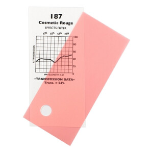 Chris James 187 Cosmetic Rouge фолиевый фильтр косметический красный