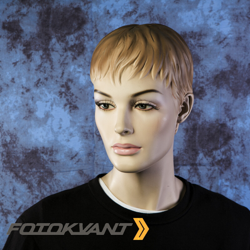 Fotokvant BG-3060 TD10 фон тканевый 3х6 м пятнистый сине-черный