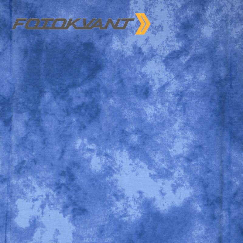 Fotokvant BG-3060 TD20 фон тканевый 3х6 м пятнистый сине-голубой