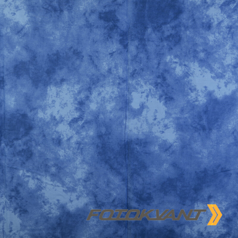 Fotokvant BG-3060 TD20 фон тканевый 3х6 м пятнистый сине-голубой