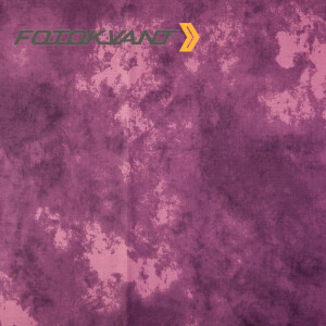 Fotokvant BG-3060 TD40 фон тканевый 3х6 м пятнистый бордово-розовый