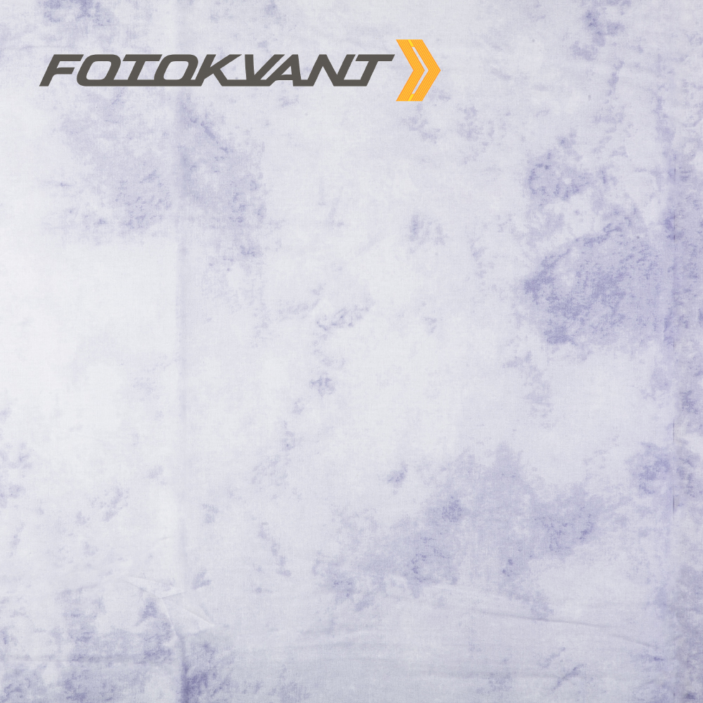 Fotokvant BG-3060 TD50 фон тканевый 3х6 м пятнистый бело-синий