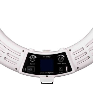 Color FR-480 top кольцевая светодиодная лампа белая
