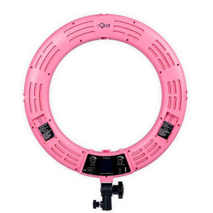 Color FR-480 top кольцевая светодиодная лампа розовая