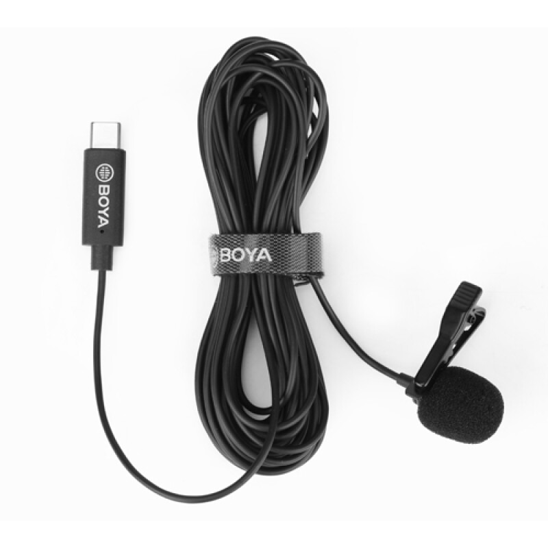 Boya BY-M3 петличный микрофон с разъёмом USB Type-C