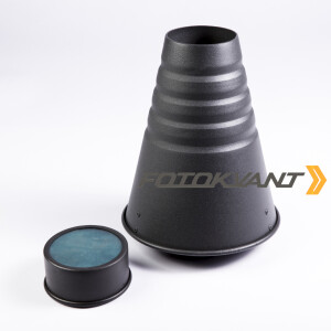 Fotokvant SNOOT-23-BW узкоугольная насадка с сотами и цветными фильтрами адаптер Bowens