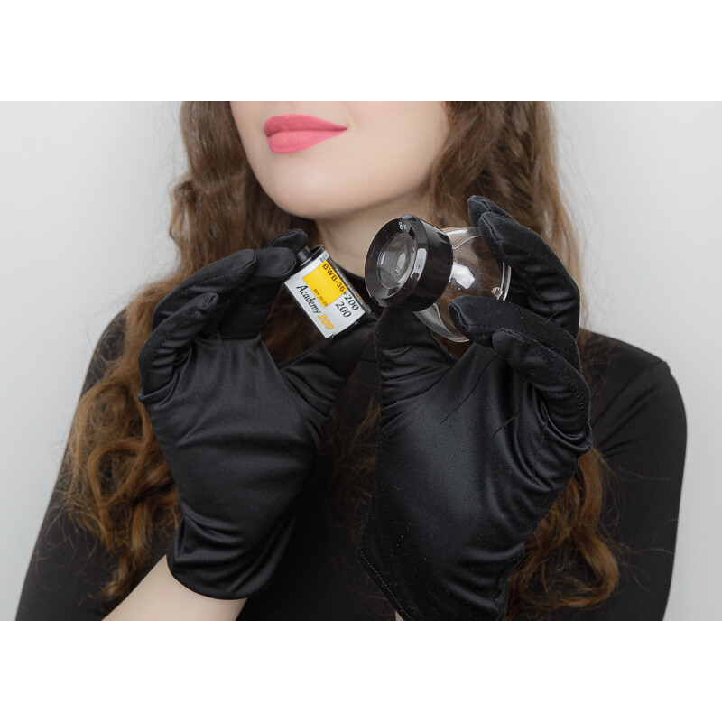 Fotokvant GLOVES-02 перчатки для чистой работы черные размер L