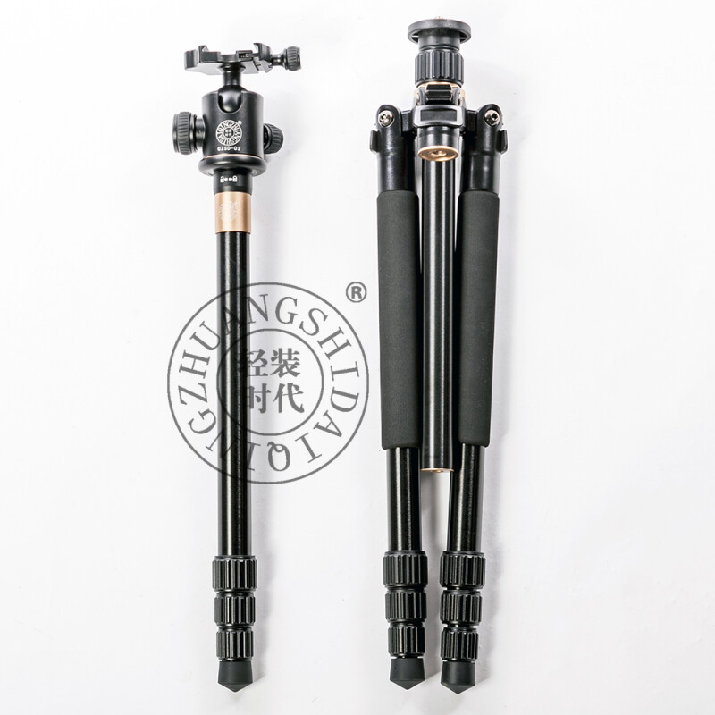 QZSD Q222 черный штатив с шаровой головой с максимальной высотой 159 см