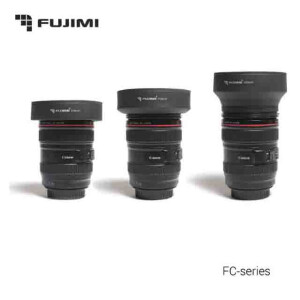 Fujimi FCRH82 трехступенчатая резиновая складная бленда на резьбу 82 мм