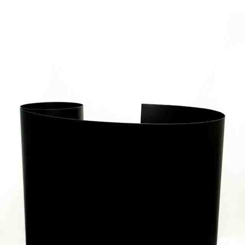 Fotokvant BP-0113SM Black mat/semi-mat фон пластиковый черный матовый/полуматовый 1х1.3 м