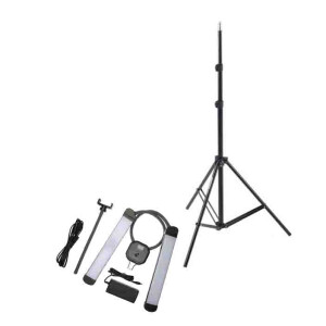 Fotokvant LED-2 KIT светодиодный осветитель цветовая температура 3000-6500К со стойкой