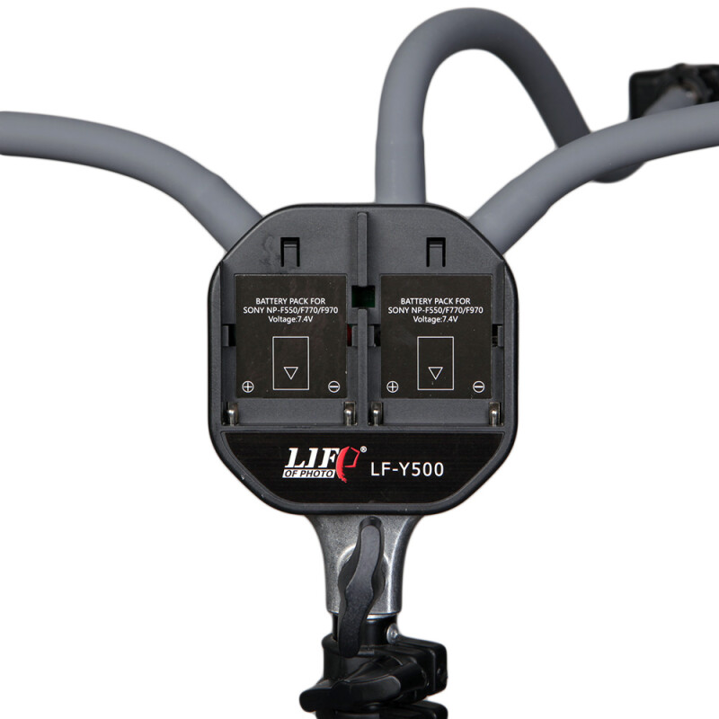 Fotokvant LED-2 KIT светодиодный осветитель цветовая температура 3000-6500К со стойкой